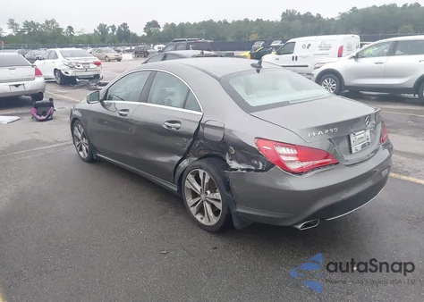 2014 Mercedes-Benz Cla 250 z USA, uszkodzony, nr VIN WDDSJ4EB1EN060232